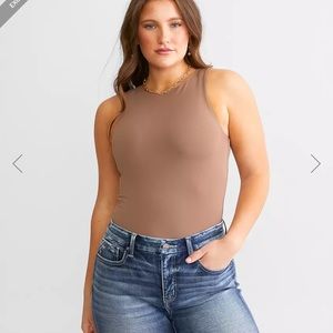 Buckle Black Shapewear Bodysuit